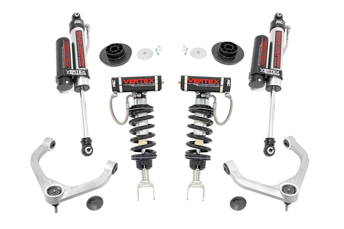 Ram 1500 Suspension Lift Kit - Front + Rear - Rough Country - Vertex - '19-'26